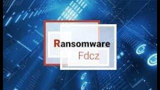 Ransomware Fdcz ( .Fdcz ) Virus Decrypt & Removal xx