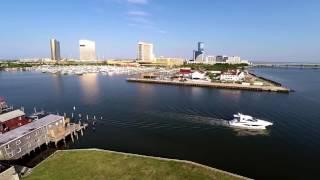 Travel Video, Atlantic City NJ, The Inlet Garners Basin