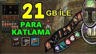 Kaithnys |  AGARTHA'DA 21 GB ile KATLAMA | KNİGHT ONLİNE #knightonline #knightonlineworld