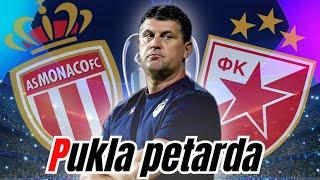 Monako - Crvena zvezda 5:1  Nakon solidnog 1. sledi raspad u 2. poluvremenu  Liga šampiona