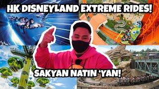 TRYING ALL THE “EXTREME” RIDES IN HONG KONG DISNEYLAND [SOBRANG SAYA!] | JAYBEE DOMINGO