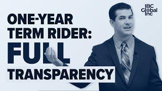 OYT, 10/90 Split & Blended PUA Rider: FULL Transparency | IBC Global, Inc