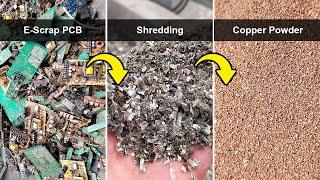 E-Waste Printed Circuit Board (PCB) Recycling Plant