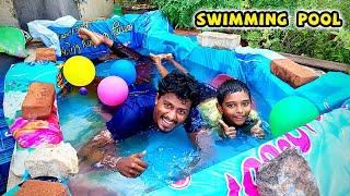 How to Make Swimming Pool at Home | சூப்பரான Swimming Pool செய்யலாம் வாங்க! | Vijay Ideas