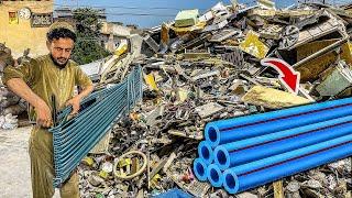 How Millions Waste Plastic Garbage Convert into PVC Pipe Through Recycling