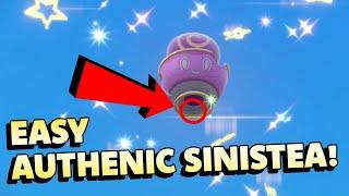 How To Find SHINY AUTHENTIC SINISTEA in Pokemon Scarlet and Violet!