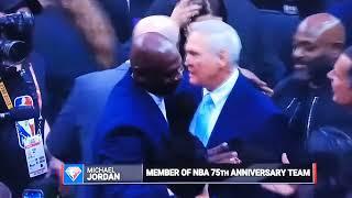 Michael Jordan Gave The Most Respect To Jerry West | 2022 Greatest 75th NBA Player