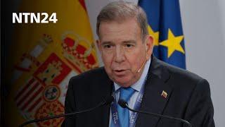 "No hay dos Venezuela, hay una sola, la democrática avalada por millones de votos": Edmundo González