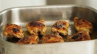 Easy Roasted Chicken Thighs- Everyday Food with Sarah Carey