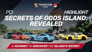 Let’s recall Bali from Porsche Club Indonesia’s Secret of God’s Island - Highlight Bali Tour 2024