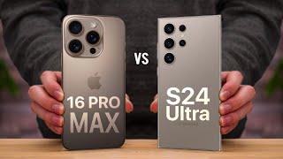 iPhone 16 Pro Max VS Samsung Galaxy S24 Ultra