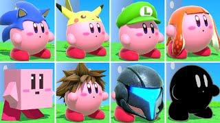 All Kirby Power-Up Transformations in Super Smash Bros. Ultimate (All DLC)