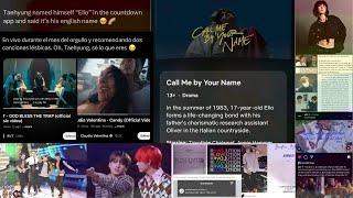 Taehyung and Jungkook watch love movies between men and, little by little, they show what they feel
