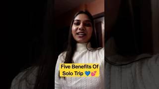 Five Benefits Of Solo Trip | Traveller Supriya Sarkaar | Travel Facts #shorts #ytshorts