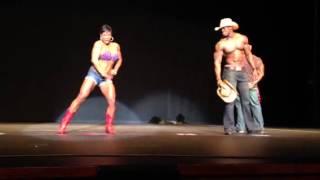 IFBB Pro Dre' Dillard Guest Posing at the Heart Of Texas Bodybuilding Show