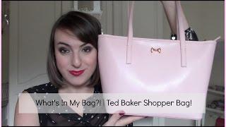 What's In My Bag?! | Ted Baker Shopper Bag! | Bethan James