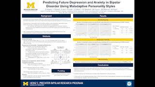 Predicting Future Depression and Anxiety in Bipolar Disorder Using Maladaptive Personality Styles