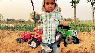 RC Diy Tractors Model Unboxing By CN Toys | Swaraj 855 and John Deere Model | Farming Tractors