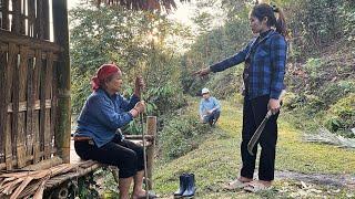 Mai and the engineer help and take care of a homeless old woman.