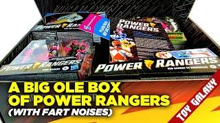 A Big Ole Box of Power Rangers (with fart noises)