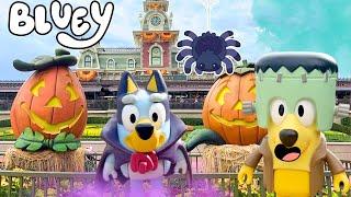 Bluey Halloween at Disney World | Bluey's Race to Save Halloween Magic