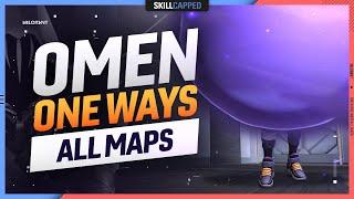 Omen One-Ways Guide for ALL MAPS - Valorant Tips, Tricks, and Guides