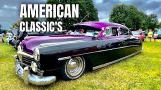 BEST OF AMERICAN Classic Cars at Car Show (Derby Live Retro & Classic Car Show)