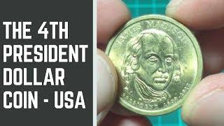 2007 James Madison Presidential Dollar Coin