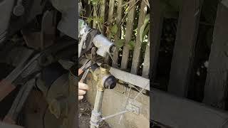 Replacing a Water Pressure Reducing Valve (PRV) #shorts