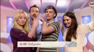 Emmett Scanlan: "I'll shave off my tash" - Hollyoaks cast on This Morning  | 13th May 2011