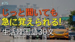 [ワクワク韓国語]  毎日聞いていると韓国語がすらすらと出てきます! 生活韓国語 30文 | 韓国語会話, 韓国語ピートリスニング, 韓国語聞き取り