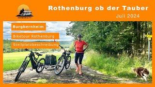 Rothenburg ob der Tauber und Burgbernheim mit dem Clever Runner 636 Kastenwagen Wohnmobil