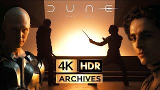 Dune Part 2  [ 4K - HDR ]  Paul Atreides Vs Feyd-Rautha Fight Scene (2024)