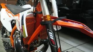 Dirt bike- How to straighten front wheel alignment after crash