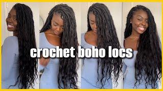 DIY CROCHET Boho Locs! SAVE YOUR MONEY!! ft. YWIGS