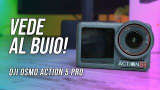 DJI Osmo Action 5 Pro: l'action camera che vede al buio