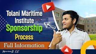 Tolani Maritime Institute Sponsorship Process | Full Information | DNS 2024 | MarineR SK