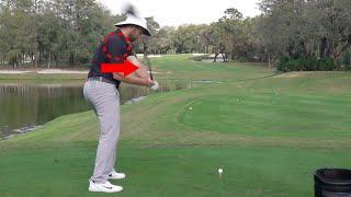 Correct Right Shoulder action in the golfswing