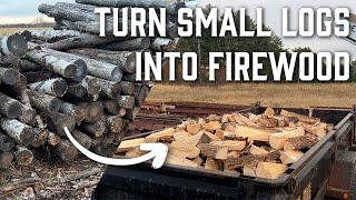 The Perfect Firewood Processor for Small Logs - Japa 315+