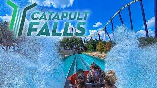 [4K POV] Catapult Falls - On Ride - SeaWorld San Antonio