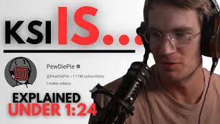 Pewdiepie On KSI's New Song and Lunchly - Explained In a Nutshell