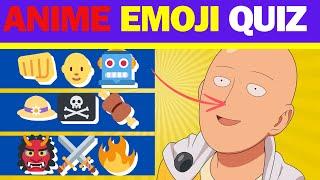 ANIME QUIZ - GUESS THE ANIME BY EMOJI