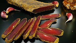 BASTURMA dried meat at home. Easy recipe dried meat # 34