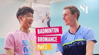 Watch Loh Kean Yew take on Viktor Axelsen in a different kind of rally | Badminton Bromance Part 2