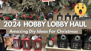 2024 Holiday Hobby Lobby Haul - Amazing Diy Ideas For Christmas