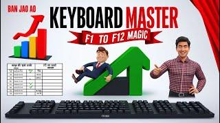 Become Keyboard Master with these 25+ useful computer excel function keys keyboard shortcut