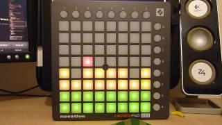 Novation Launchpad Spectrum Analyser