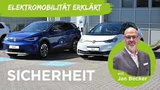 Elektromobilität erklärt - Sicherheit