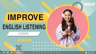 ️ Daily English Listening With 3 Steps - Improve Your IELTS Listening Skills