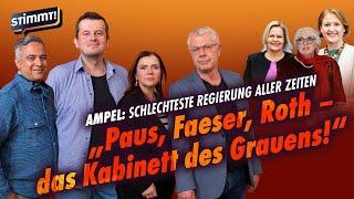 Stimmt! - 06.05. 2024 | Gewalt gegen Politiker, Links-CDU, Humor-Dürre | Mit Kelle, Fis, Mohr, Erken